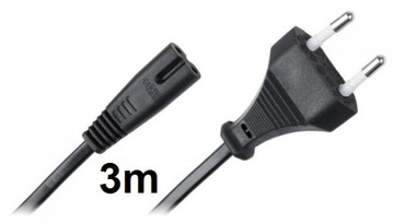Kabel zasilający sieciowy do radia TV PS3 - 3m