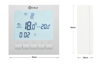 STEROWNIK DO PIECA GAZOWEGO REGULATOR TEMPERATURY TERMOSTAT NA BATERIE