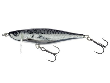Wobler SALMO THRILL Black Metallic Bleak 7cm 12g