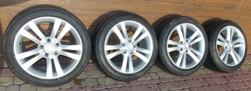 FELGI BMW E46 E90 ALUETT 17 OPONY 205/50/17 ET45