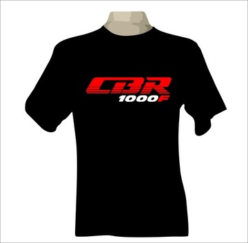 T-shirt koszulka motocyklowa z nadrukiem honda CBR 1000F