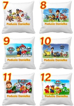 ПОДУШКА ДЛЯ ФОТО PAW PATROL Микрофибра + ИМЯ