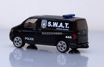 Siku 1407 VW MULTIVAN S.W.A.T. ПОЛИЦИЯ черный