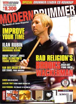 MODERN DRUMMER 8/2011 USA