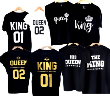 подарок на годовщину свадьбы футболки для пар набор