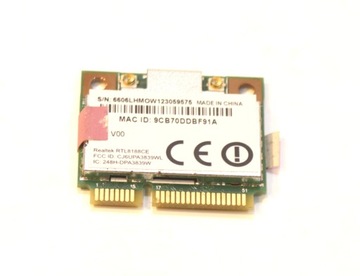 MODUŁ KARTA WIFI WLAN TOSHIBA C660 C660D