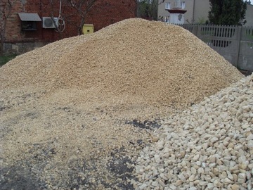 ŻÓŁTY GRYS złoty KAMIEŃ 1000 KG BIG BAG + KURIER