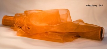 ORGANZA ORGANTYNA NA FIRANY FIRANKI TIUL 48cm/9m !