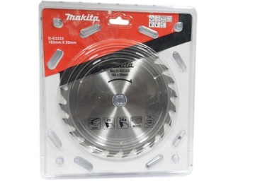 TARCZA WIDIOWA DO DREWNA MAKITA D-03333 165MMx20MM