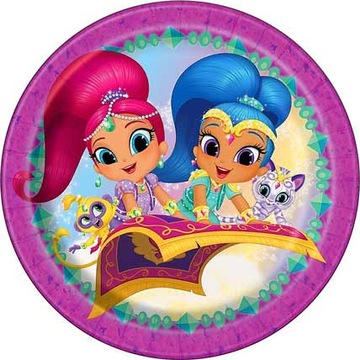 ВОЛНЫ для торта SHIMMER and SHINE, круг 20 см, толщина