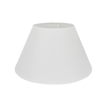 ABAŻUR do lampy lampki stożek 7S biały 10/20 wys12
