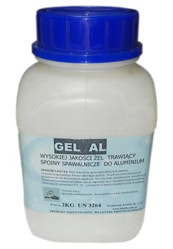 Żel do trawienia GEL AL 2kg spoiny aluminium spaw