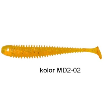 Robinson Twist.WASABI 9,3cm MD2-02 żółty ze srebrn