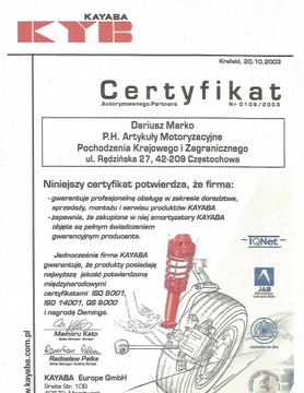 KYB SPRĘŻYNA ZAWIESZENIA RH5514