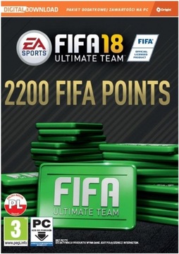 PC Fifa 18 Ultimate Team 2200 Points