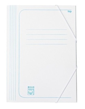 TECZKA GUMKA A4 BIGO 320 x 220 x 35 mm BIAŁA