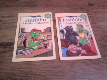 2 x FRANKLIN I NIESPODZIANKA + FRANKLIN I KSIAZKA