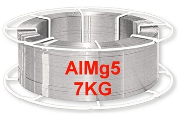 Drut aluminiowy MIG AlMg5 aluminium 1,2mm 7,0kg