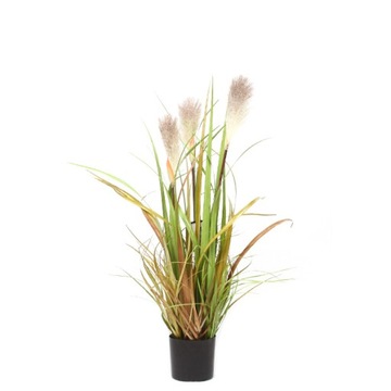 sztuczna TRAWA Foxtail Plume 81 cm w doniczce trawy z kłosami przebarwiane