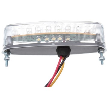 ATV LAMPA TYŁ TYLNA TRAPEZ DIODA 21 DIÓD LED CLEAR