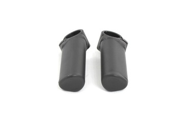 ROG03 ZOOM ЭРГОНОМИЧНЫЕ АЛЮМИНИЕВЫЕ РОЖКИ, ЧЕРНЫЕ МАТОВЫЕ