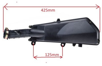 КОРПУС ВОЗДУШНОГО ФИЛЬТРА КИТАЙСКИЙ СКУТЕР 4T + ВСТАВКА