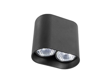 NOWODVORSKI LAMPA SUFITOWA 9386 PAG BLACK PLAFON