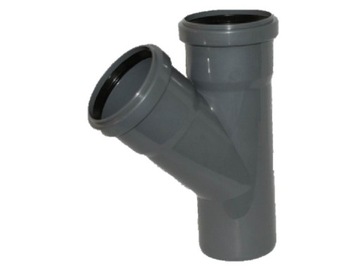 TRÓJNIK 50/50x45 KANALIZA WEWNĘTRZNA PP