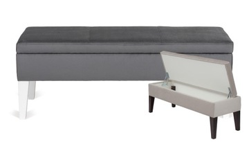 Ławka Montana 120 tapicerowana pufa schowek buty