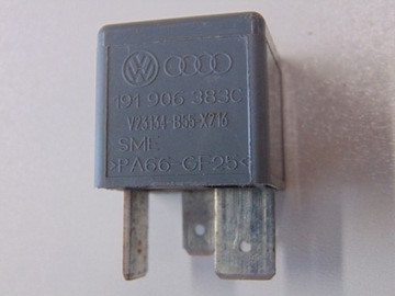 Реле 167 AUDI SEAT SKODA VW 191906383C