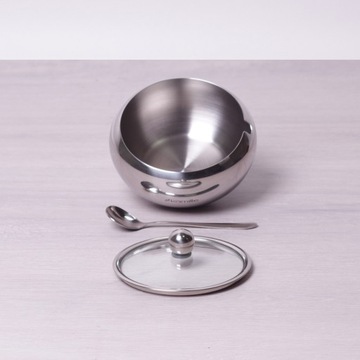 фото ориг. №4, Sugar bowl steel з spoon sugar bowl kamille