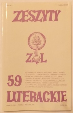ZESZYTY LITERACKIE 59 3/1997