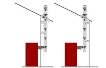 KOMIN FI 150/210 DWUŚCIENNY 4M 0,8mm IZOLOWANY