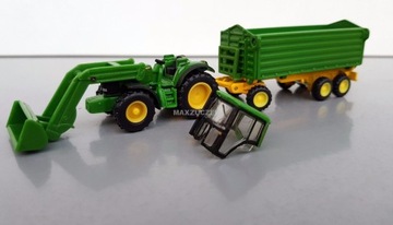 ТРАКТОРНЫЙ ПРИЦЕП SIKU 1843 JOHN DEERE 1:87