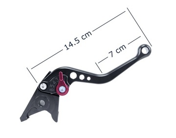 Krótkie klamki Honda CBR600RR PC37 2003-2006