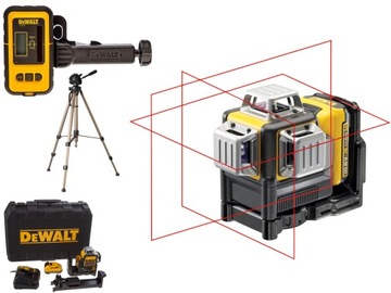 DeWALT DCE089D1R laser + DE0892 detektor + statyw