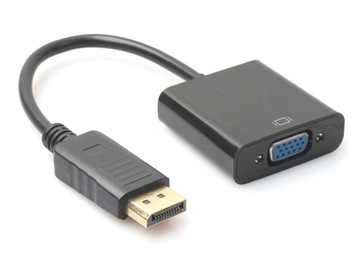 Adapter konwerter kabel DP DisplayPort do VGA z PL