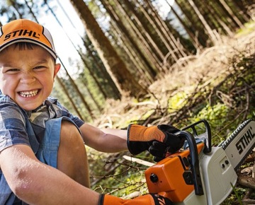 БЕНЗИНОВАЯ ПИЛА STIHL ДЕТСКИЙ ИГРУШЕЧНЫЙ ГАДЖЕТ