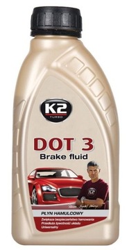 K2 DOT 3 FIAT 126p PŁYN HAMULCOWY 500 ML