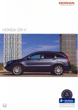 Honda CR-V prospekt model 2008 Turcja rzadki