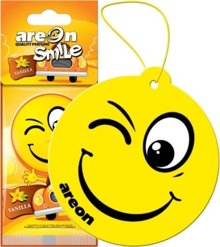 Areon Smile Dry Vanilla Wanilia zawieszka 10 szt