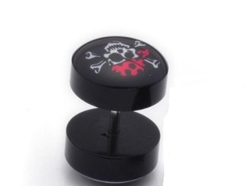 KOLCZYK DO UCHA PIERCING STAL PLUG1 SZUKA FP 83