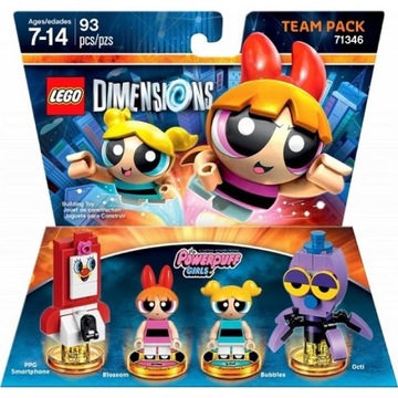 НАБОР LEGO DIMENSIONS POWERPUFF GIRLS TEAM 71346