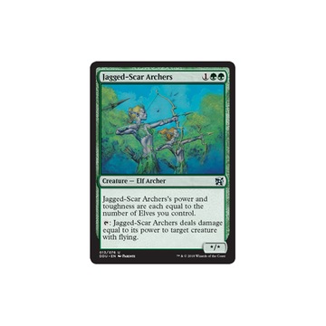 MTG Jagged-Scar Archers (Uncommon)