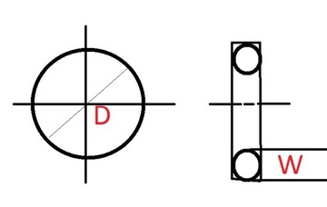 Уплотнительное кольцо уплотнительное кольцо 20x3 NBR70 1 комплект = 10 шт.