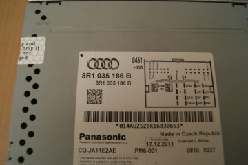 НАВИГАЦИОННЫЙ КОМПЛЕКТ AUDI Q5 8R NAVI MMI 8T0919603F