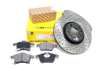 SPORTOWE Tarcze + Klocki PRZÓD Opel ASTRA H 04-14r