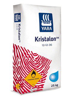 KRISTALON RED 12-12-36 внекорневое удобрение 25 кг