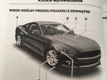 Ford Mustang VI с 2014 года руководство пользователя польское купе кабриолет 2.3 5.0