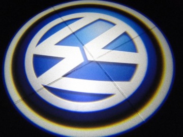 СВЕТОДИОДНЫЕ ПРИВЕТСТВЕННЫЕ ПОДСВЕТКИ ЛОГОТИП VW БЕСПРОВОДНОЙ ЛАЗЕР